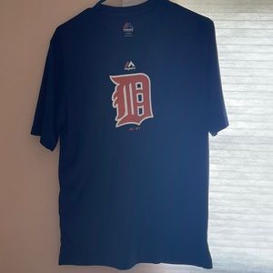 Kids XL Polyester Detroit Tigers Athletic Shirt